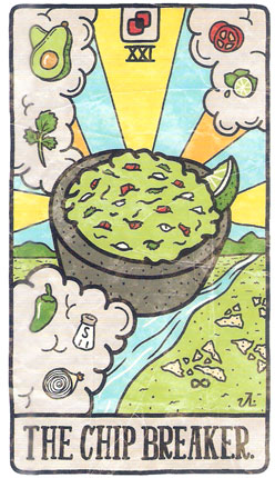 Food Fortunes. A Deck of Dinner Divination